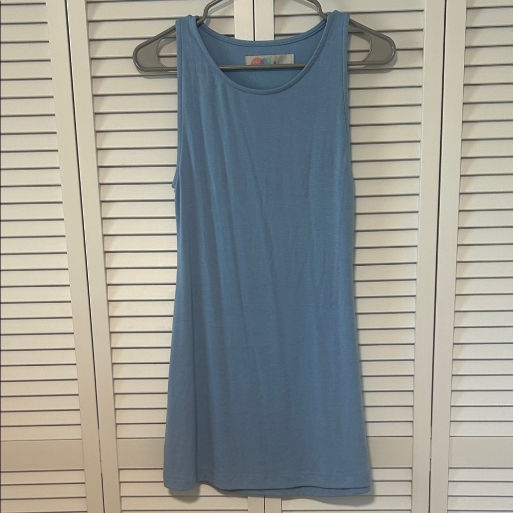 Free People Blue Mini Dress